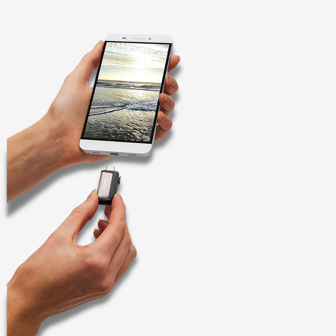 SanDisk Ultra Dual USB Drive 3.1, SDDDC2 32GB, Black, USB 3.1Type C Reversible Connector, Retractable Design, Type-C OTG-Enabled Android Devices, 5Y SanDisk Ultra Dual USB , 32GB, Black, USB 3.1at low prices